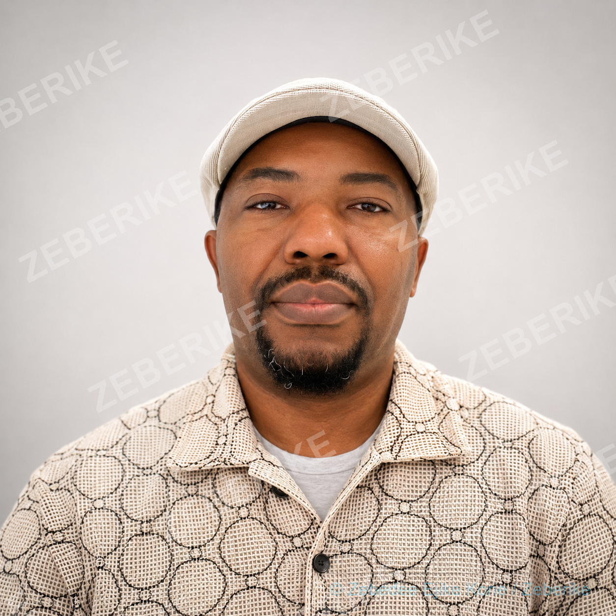 Portrait of Zebedee Ejike Korie, also known as Zeberike